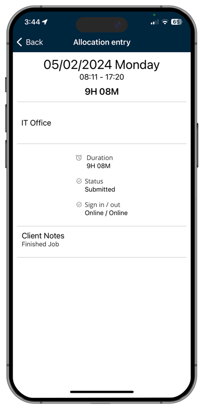 Hudson 4Site App Allocation